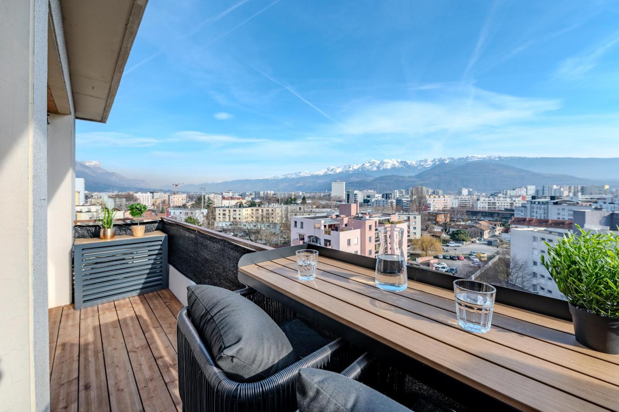 Studio Vue Montagne Grenoble Exteriör bild