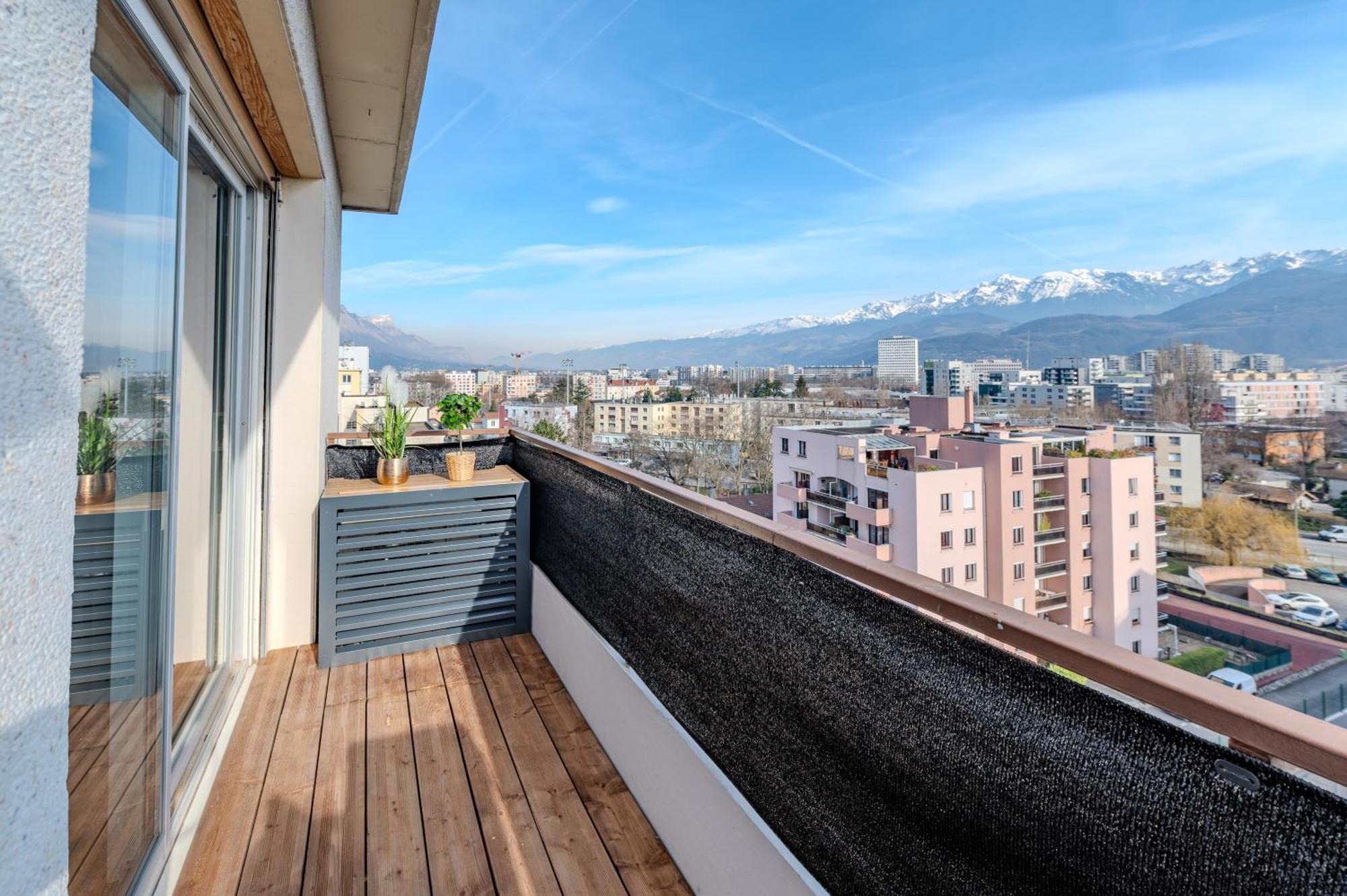 Studio Vue Montagne Grenoble Exteriör bild