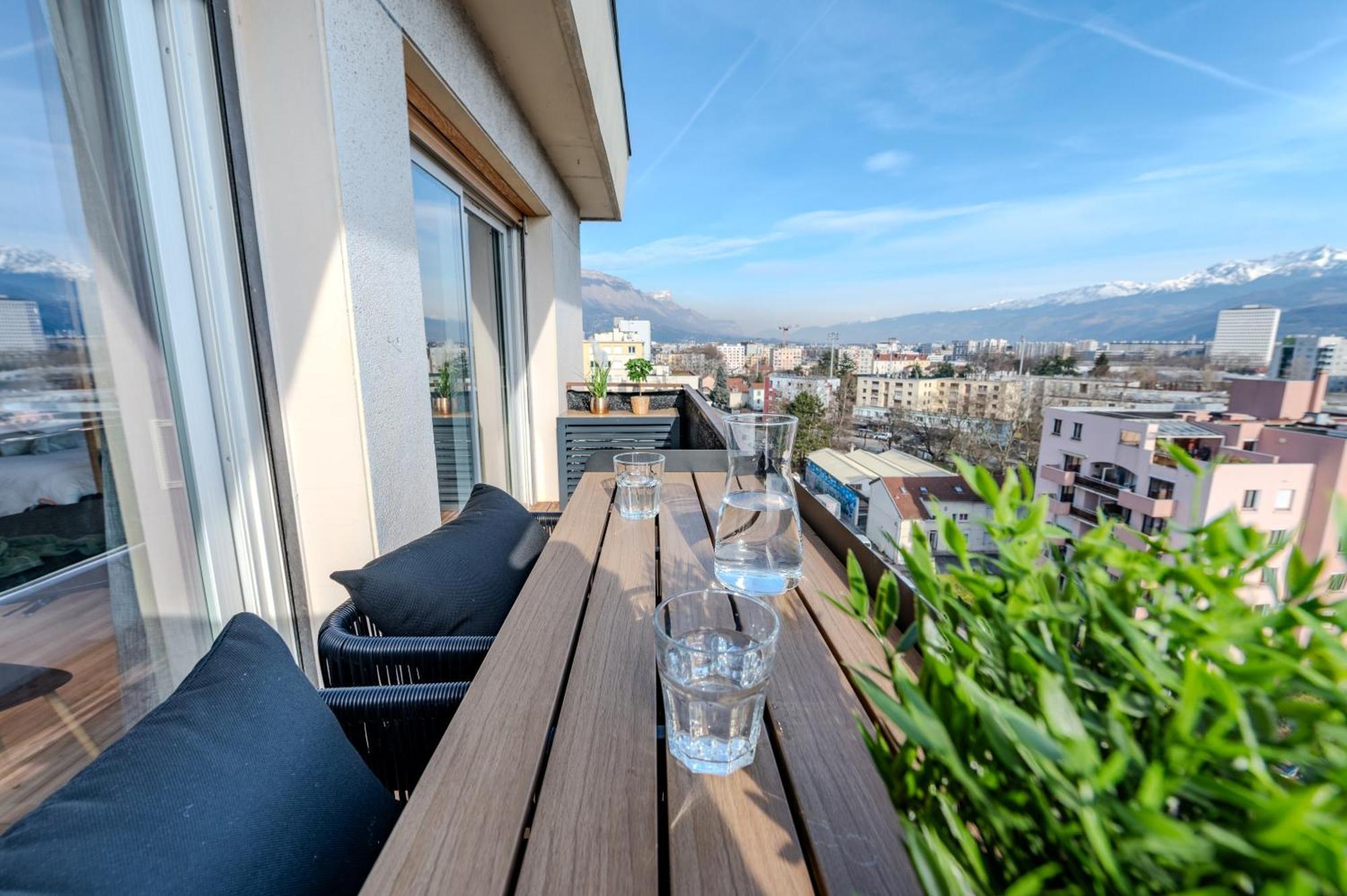 Studio Vue Montagne Grenoble Exteriör bild