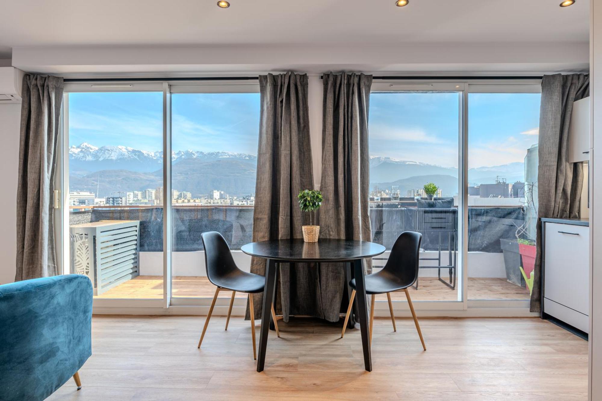 Studio Vue Montagne Grenoble Exteriör bild